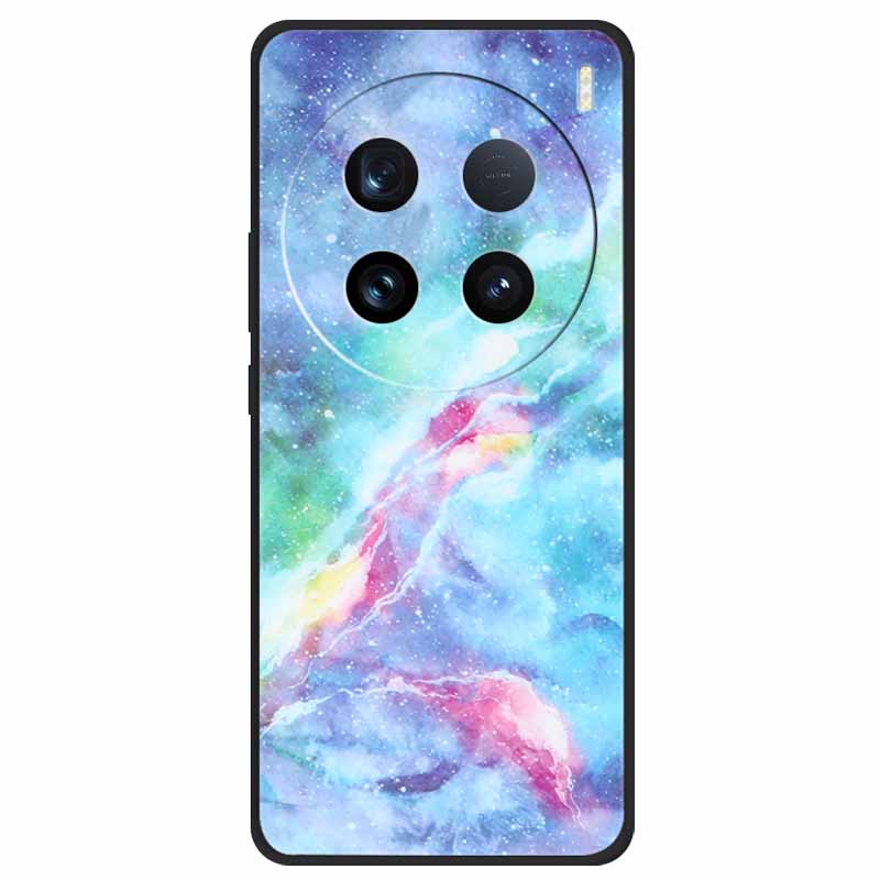 Чехол для Vivo X100 Ultra Мягкий Силикон Сова Кошка Модный Задний Чехол Для X100 Pro 5G Чехлы С Принтом Милый Ударопрочный X100 Ultra Pro