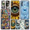 Модный Чехол для Телефона с Ресницами для Oppo A17 A31 A54 A57 A78 A79 A98 Find X5 X6 Reno 6 7 8 10 11 12 13 F Pro 5G Мягкий ТПУ Чехол