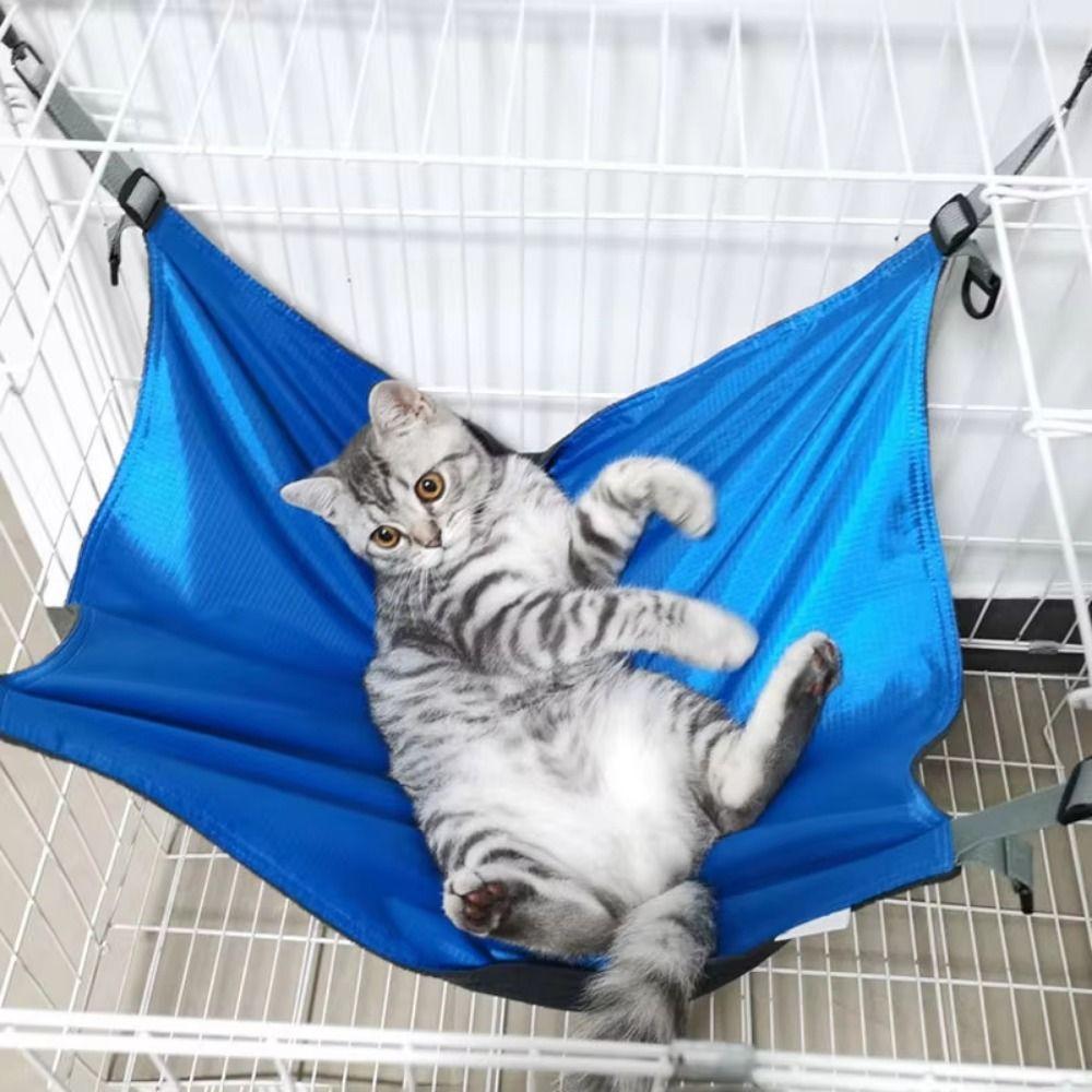 Breathable Cats Plush Hammock Durable Cats Hanging Sleeping Bed For Four Seasons
