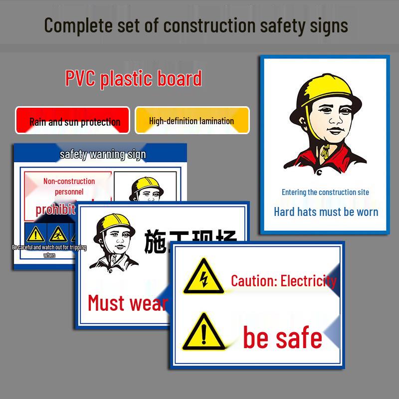 BELIK Outdoor Waterproof 'No Entry' Safety Sign
