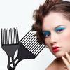 Расческа-вилка с широкими зубьями. Высококачественная расческа с высокой и низкой передачей для прически своими руками.