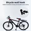 Bike Wall Mount Heavy Duty Metal Horizontal Bike Wall Hanger Space Saving Home Garage Apartment Mountain Road Bicycle Wall Storage Rack