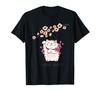 Maneki Neko Japanese Cherry Blossom T-shirt