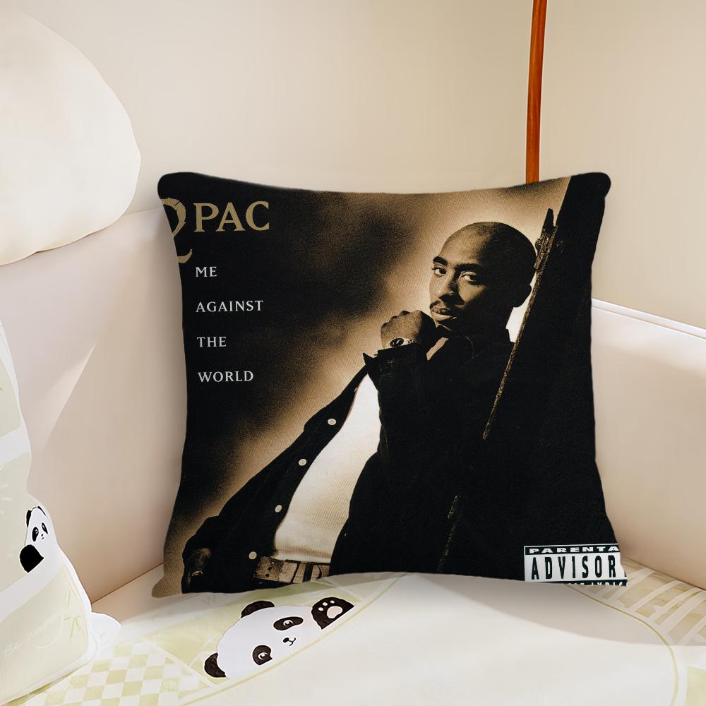 2Pac T-Tupac S-Shakur All Eyez On Me Наволочка для Подушки Наволочка для Подушки Дивана в Гостиной Подходит для Домашней Спальни Декорации Комнаты