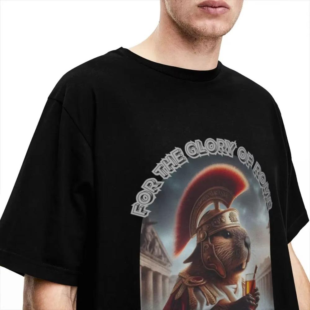 Мужская Футболка Бобер Курва Гладиатор Мем Римская Империя Бобер Мерч Польский Bober Топы Футболка Смешная Футболка С Принтом