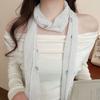 Spring Summer Scarf Headband Elegant Silk Waistband New Polka Dot Scarf  Neckerchief