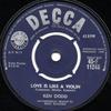 7-дюймовая пластинка KEN DODD - Love Is Like A Violin 45F11248 Decca 1960 UK Pop б/у