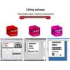 Godex ZX1600i Industrial Thermal Transfer Label Printer CN plug (adapter included)