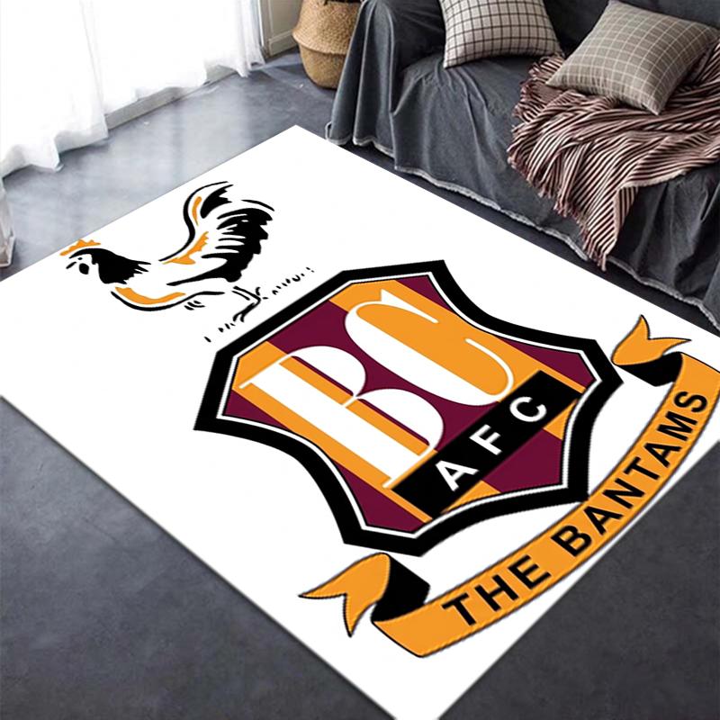 Bradford City Afc Carpet Rug For Living Room Bedroom Home Sofa Decorationkids Play Nonslip Floor Mat