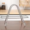 Chopping Board Holder Stainless Steel Pan Lid Rack Cutting Board Stand Holder Kitchenware Organizer For Cutting Board Pot Lid