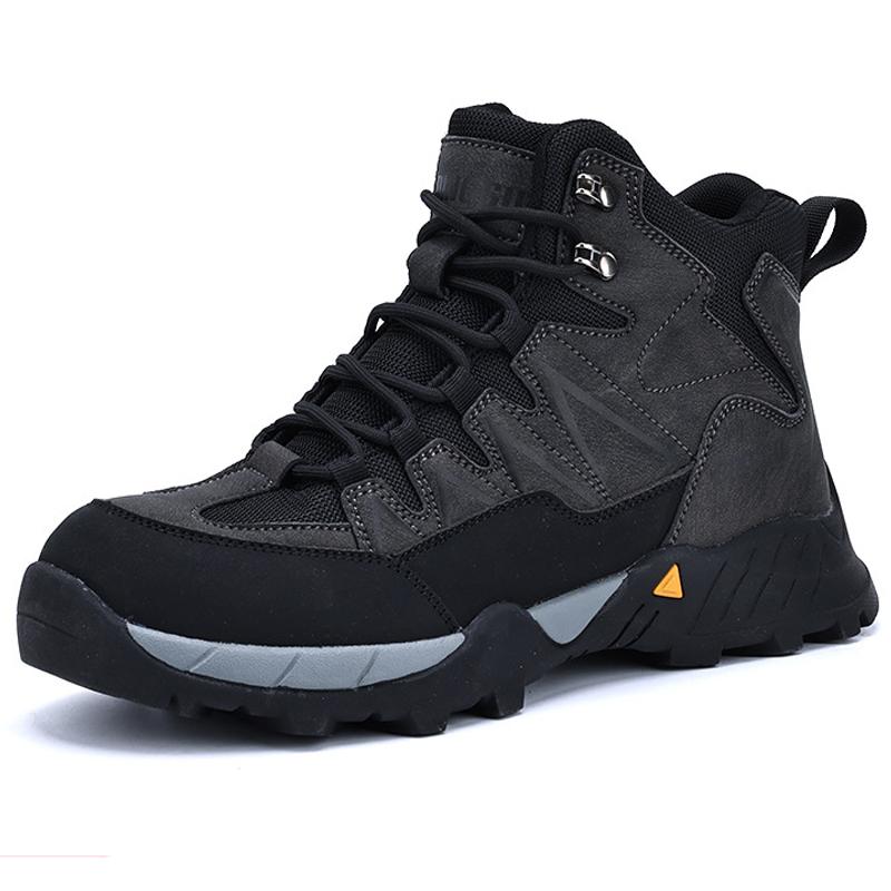 Высококачественные защитные ботинки Мужская обувь Защитные рабочие ботинки Стальной носок Рабочие кроссовки Защитные ботинки для инженеров Нескользящие
