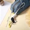 Cute Seagull Keychain PU Leather Bag Ornament Decorative Seagull Pendant  Cars