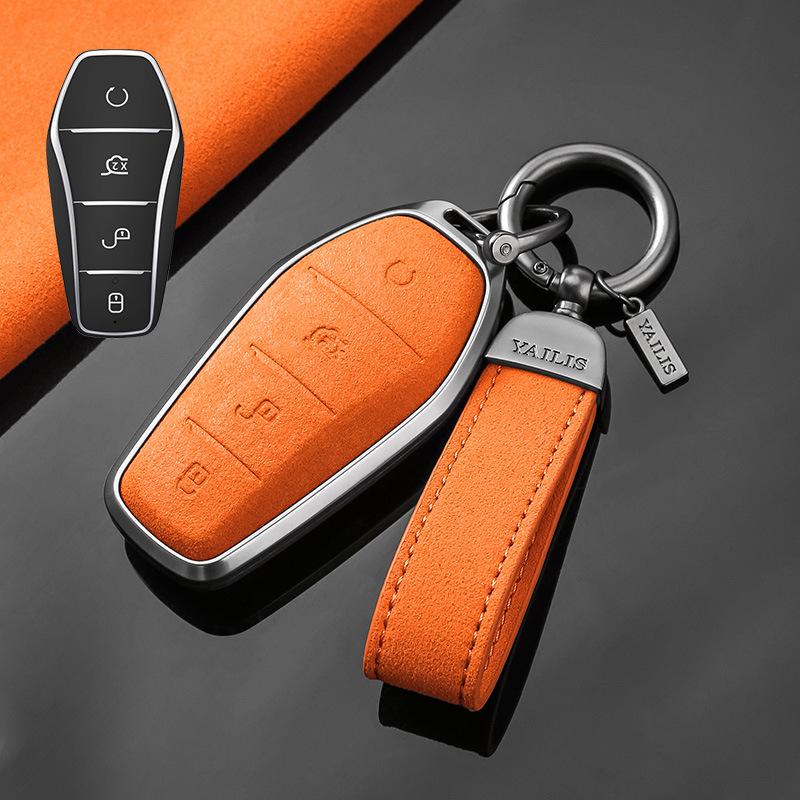 BYD Key Set Han Seagull Car Dolphin New Song Pro Tang Ev Qin Plus Yuan High-end Protective Shell Bag for Men and Women