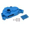 RC Gearbox Kit Aluminum Transmission Box with Screws for ARRMA GRANITE SENTON 110 RC VehicleBlue