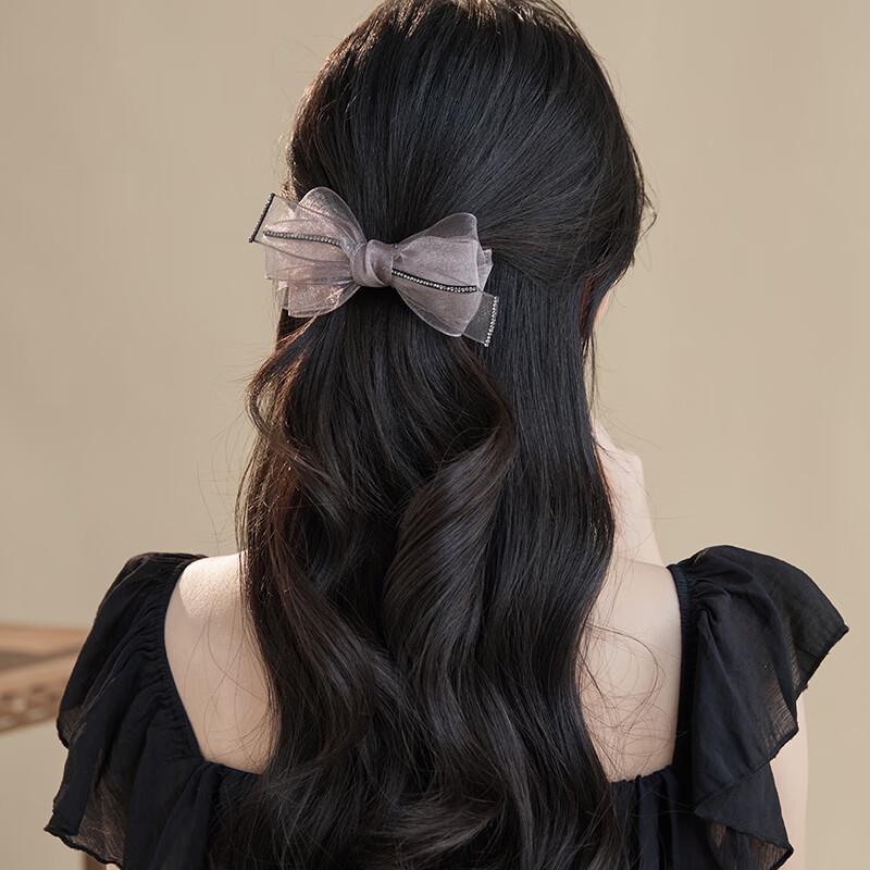 CHIMERA Organza Bow Hair Clip