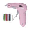 Cordless Glue Gun Rechargeable Handcraft Anti Scald Mouth Electric Glue Gun with 30 Glue Stick for