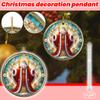 2D Рождественский Подвесной Декор Бирка на Елку Тематическая Вечеринка Поделки Украшение