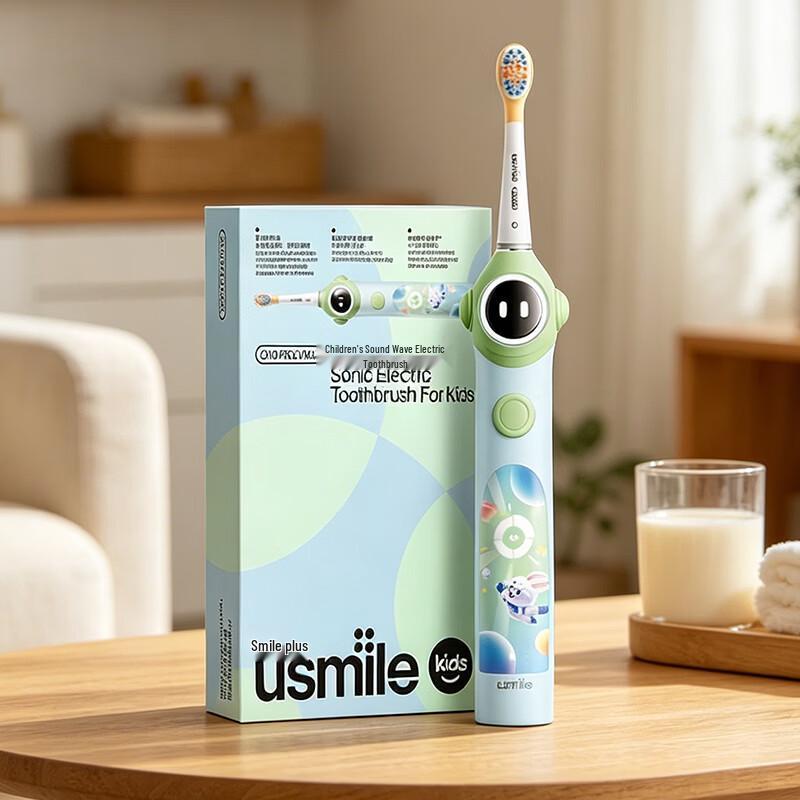 usmile Q10 Pro Max Умная детская звуковая электрическая зубная щетка против кариеса, штекер CN (адаптер в комплекте)