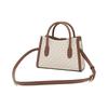 New MICHAEL KORS Gabby Polyurethane One Shoulder Handbag, Crossbody Bag Trumpets Women's Vanilla White & Brown 35S3G5GS5B-150