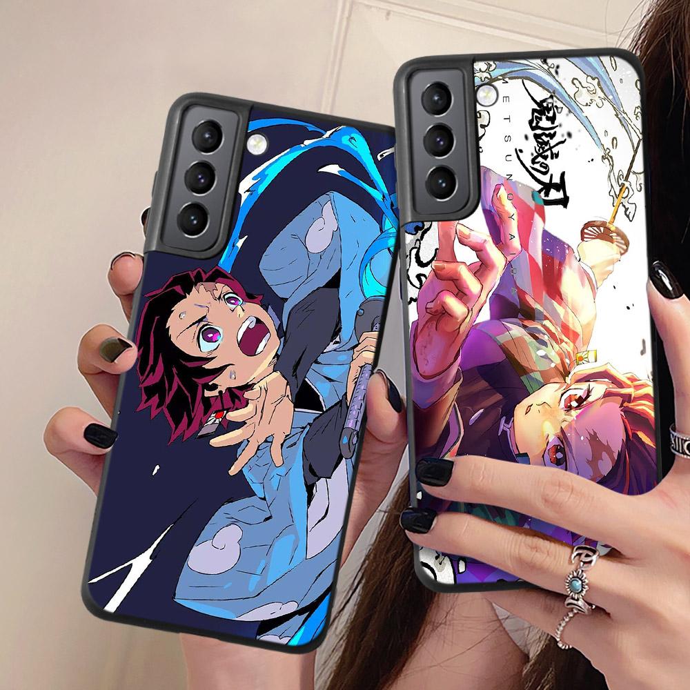 Чехол аниме «Убийца демонов» для Samsung Galaxy S9 S8 S10 S21 S22 S20 Plus Ultra S21fe S10 Lite S10e Note 20 10plus, мягкий чехол для телефона