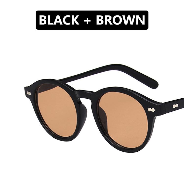 Солнцезащитные очки в маленькой оправе зеленого цвета в стиле ретро 2021 года — модный европейский и американский стиль