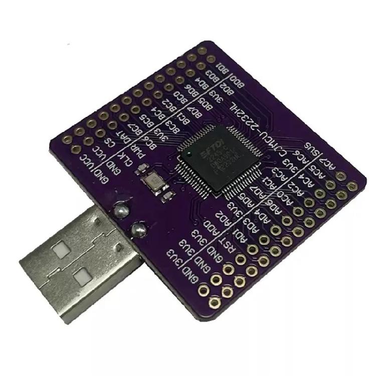 Профессиональный модуль MCU-2232 FT2232HL USB на UART SPI I2C RS232 Модуль FT2232 CJMCU-2232HL USB на UART Плата Замена