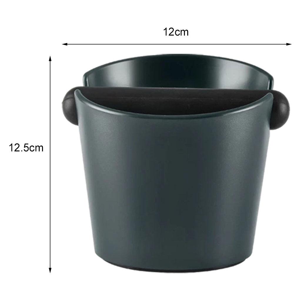 Коробка для кофе, черная противоскользящая корзина для помола кофе со съемной перекладиной, ящик для остатков, кофейные инструменты, аксессуары для кафе