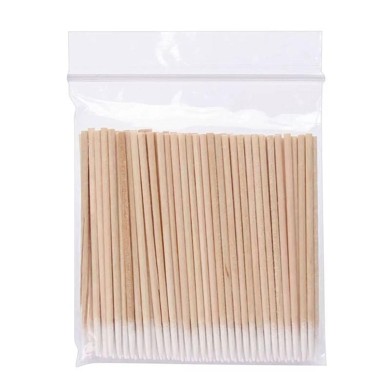 500pcs Permanent Makeup Cotton Pointed Swab Health Makeup Stick
