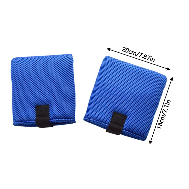 Подушечки для подножек инвалидной коляски, защитная накладка для подножки, подушка для поддержки ног, подушечки для защиты ног для предотвращения царапин на ногах