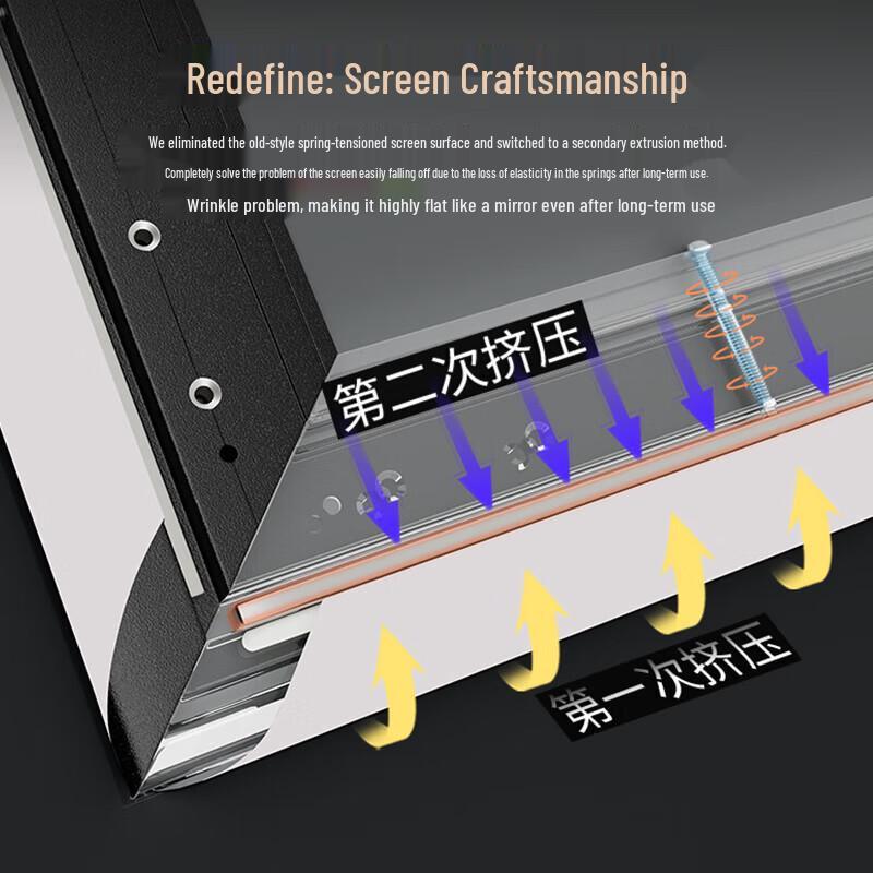 IN&VI J1 Micro-Crystal Anti-Light Projector Screen