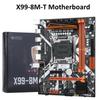 Server PC X99 8M T X99 Motherboard Intel For XEON E5 LGA2011-3 All Series DDR3 RECC NON-ECC Memory NVME USB3.0 SATAAA