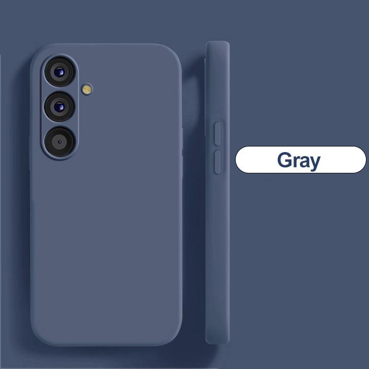 Жидкий силиконовый чехол для телефона Samsung A57 A37 A17 A55 A35 A25 A15 A56 A36 A26 A54 A34 A14 A53 A16 Противоударный мягкий защитный чехол