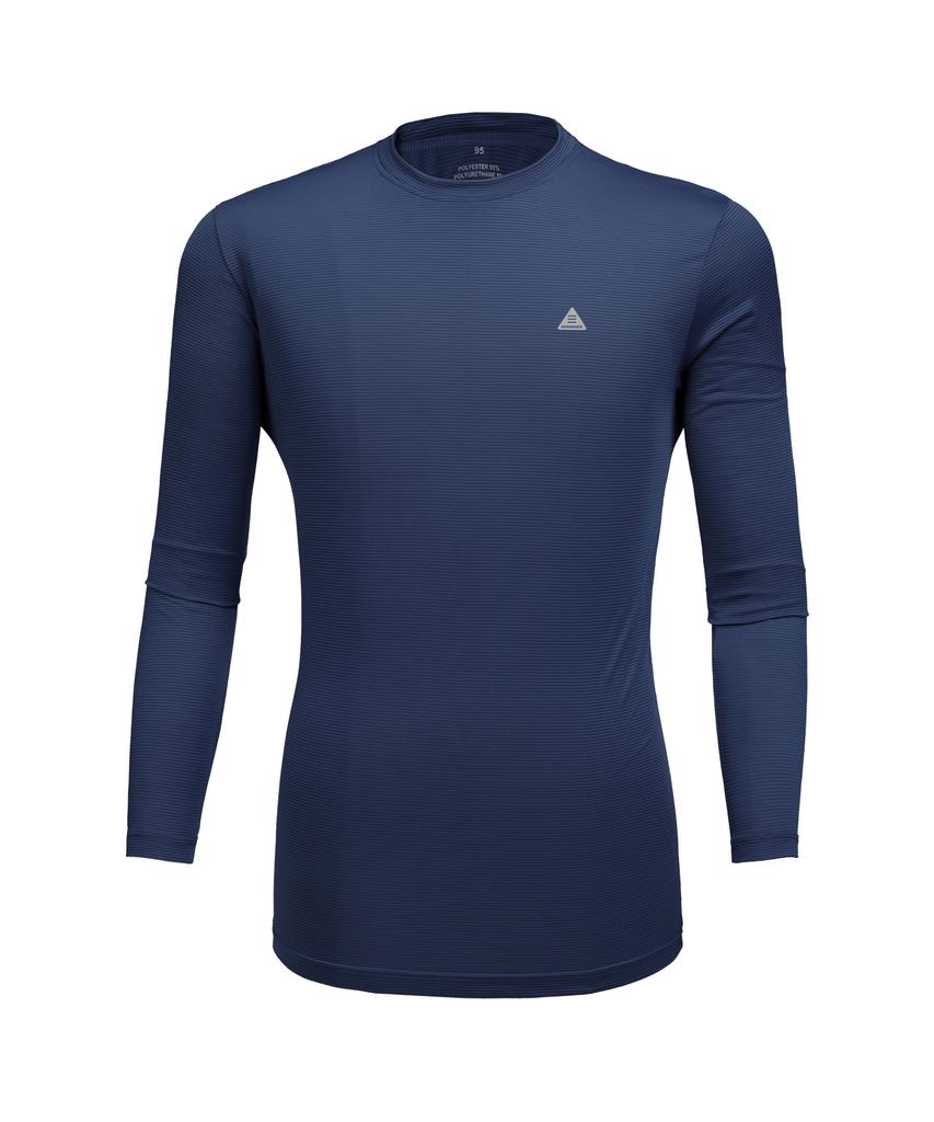 EZBUY Cool Guy Men'S Cooling Round Long Sleeve T-Shirt 5 Colors (Type A)