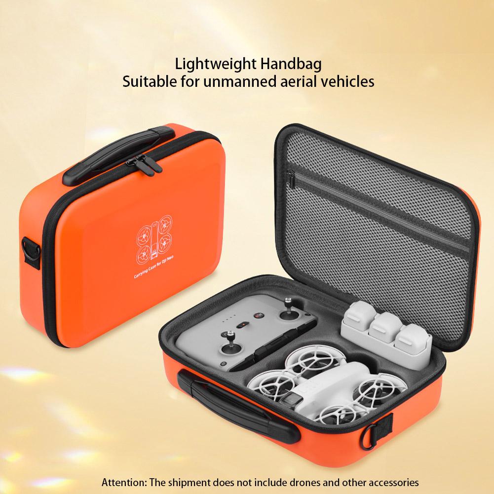 PU Hard Travel Storage Bag Shockproof Hard Shell Handbag Waterproof Carrying Box Case for DJI NEO Drones Controller Accessories