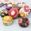 HOW-E 12Pcs/Set Tin Box Widely Used Iron Cute Mini Round Aromatherapy Candle Jar for Candy Tea