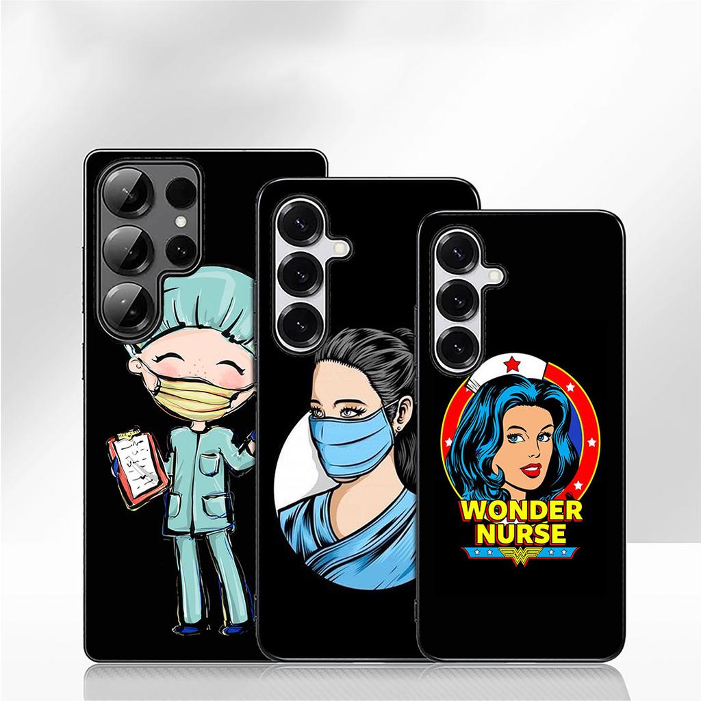 Чехол для телефона Nurse Queen Doctor Hero Fight для Apple iPhone 16 15 14 Plus 13 12 Mini 17 Pro Max + 16E Air 16+ ProMax