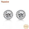 Tancise Classic Zircon Earrings S925 Sterling Silver Jewelry Earrings Are Fashionable and Elegant.