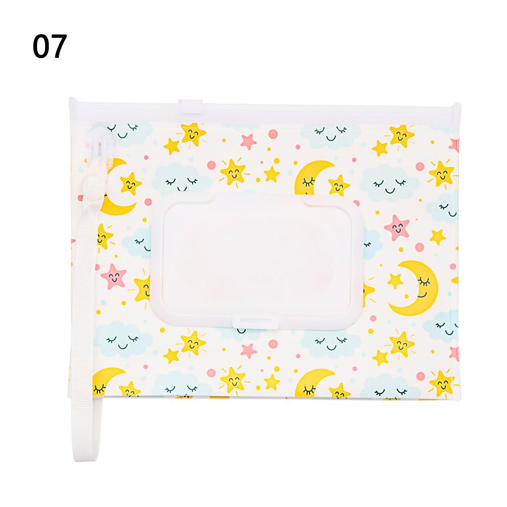 Чехол для влажных салфеток из ЭВА для детей, портативный держатель для салфеток, откидная крышка, многоразовый многоразовый косметический чехол с защелкивающимся ремешком, полезная коробка для салфеток