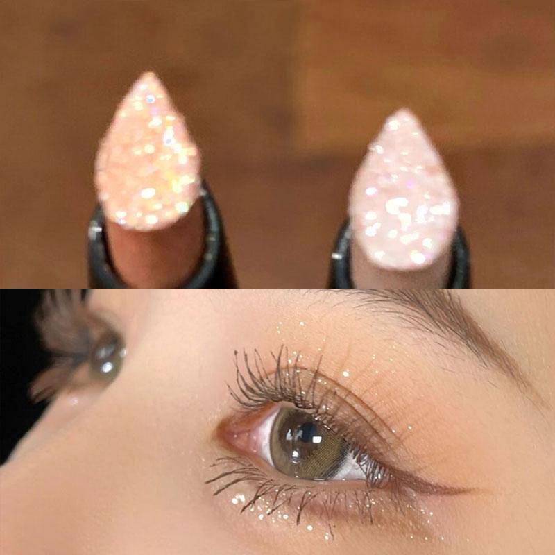Makeup Pen Glittering Face Eyeshadow Highlighter Stick Long Lasting Shiny Lying Silkworm Eyeliner Gel Pen