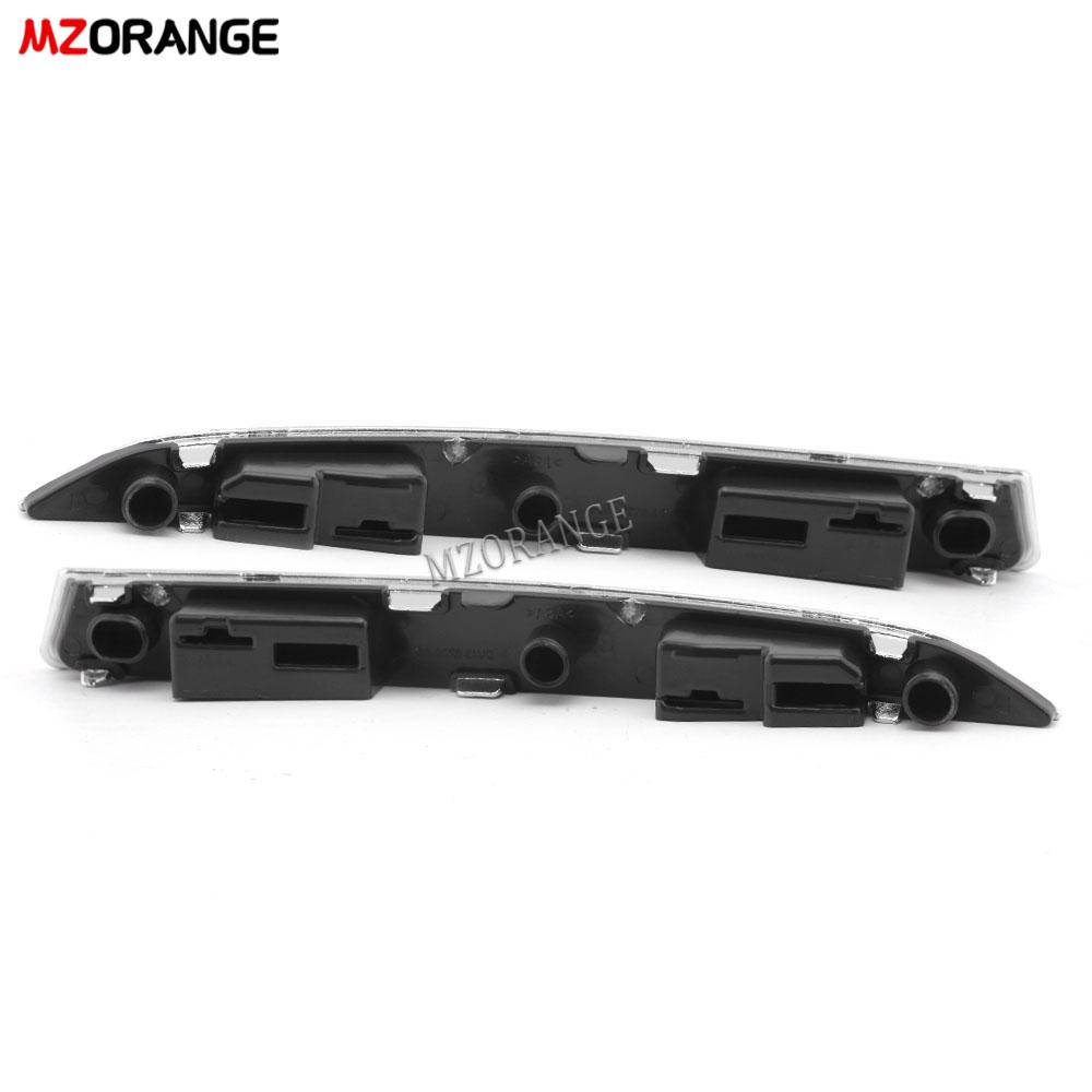Front Headlight Lower Grille ABS Bracket Trim Moulding Decoration For Ford Kuga Escape 2013 2014 2015 2016 Car Accessories
