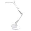 Desktop LED Light 3000K‑6000K 10 Brightness 72 Light Chips Beauty Swing Arm Lamp with 5X Magnifying