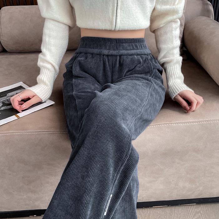 Женские узкие брюки-гаремы - Стильные узкие прямые штанины для осени, весны и зимы 2025