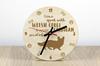Cardigan Welsh Corgi – Clock with dog, wooden clock with engraving | Art-Dog