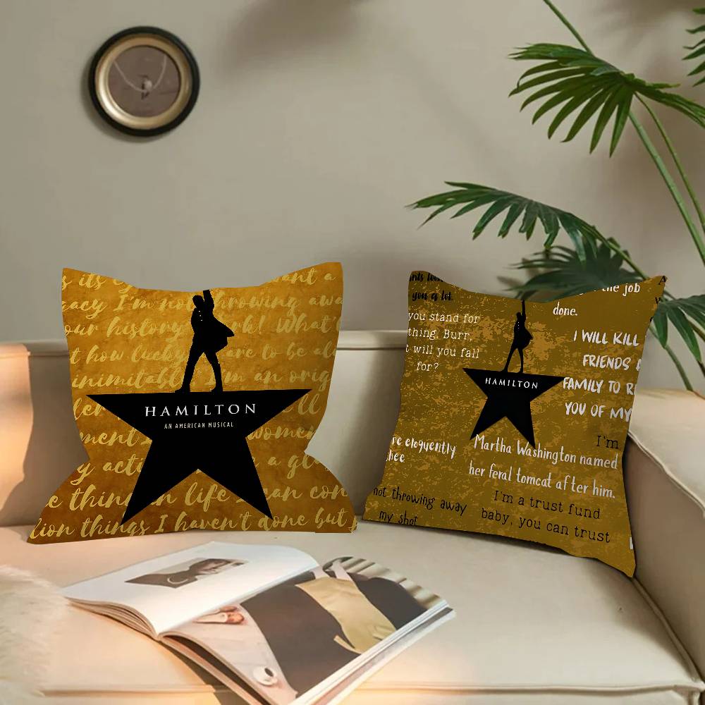 Luxury H-Hamilton Cushion Cover Pillowcase Upholstery Sofa Throw Pillow Home Decor Pillowcas