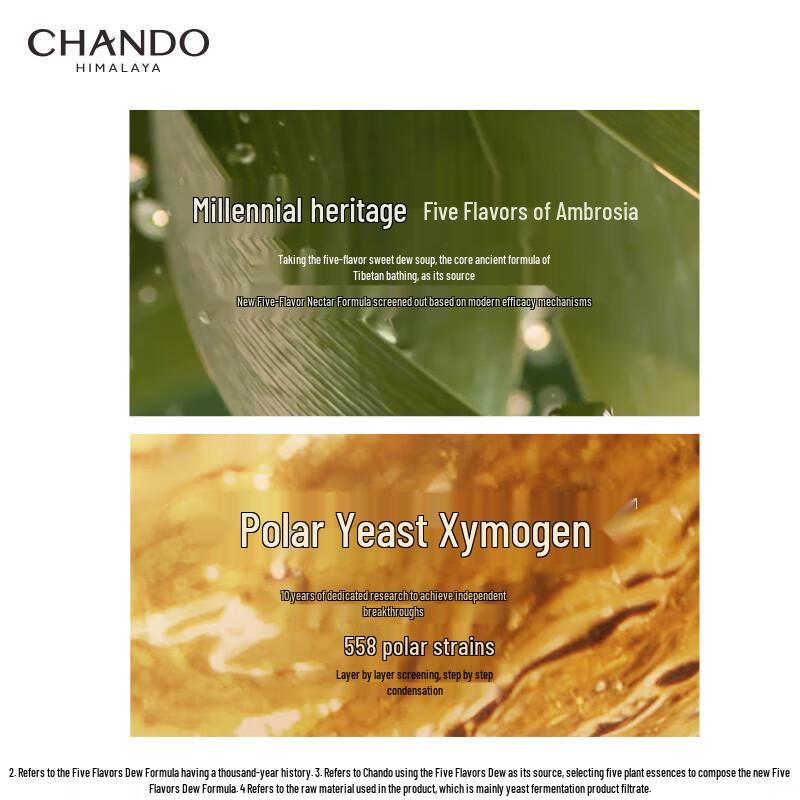 CHANDO Sensitive Scalp Moisturizing Shampoo & Conditioner Set