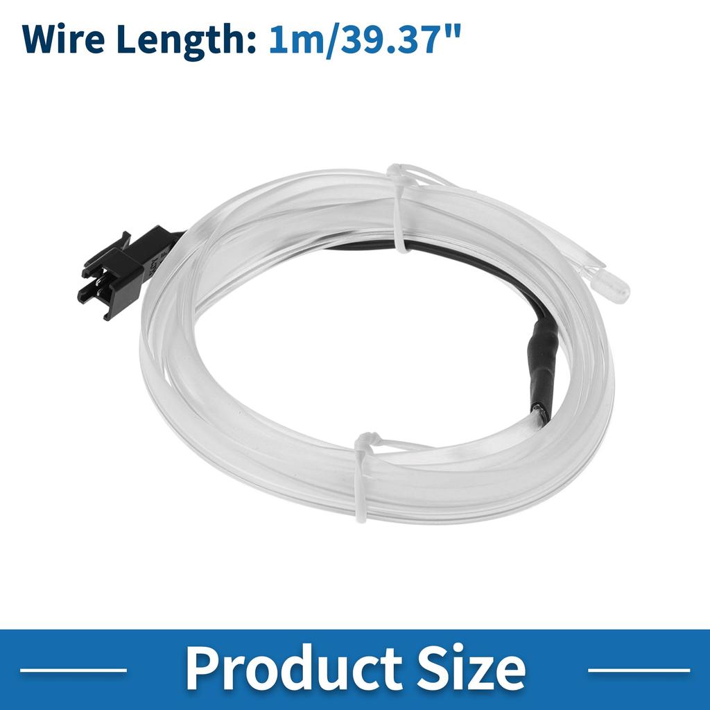 Кабель EL ABSOPRO 1 м Светодиодные светящиеся гирлянды, световая лента для подсветки салона автомобиля