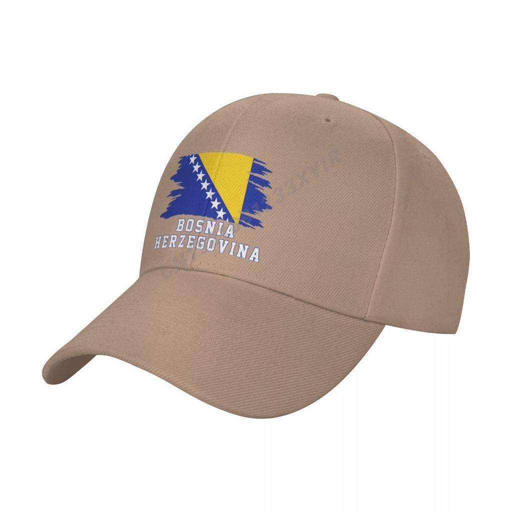 Baseball Cap Bosnia And Herzegovina Flag Cool Fans Wild Sun Shade Peaked Adjustable Outdoor Caps for Unisex Women
