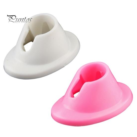 Держатель для бутылки с лаком для ногтей Нескользящий пластиковый держатель для бутылки с лаком для дизайна ногтей Непроливаемый гель-лак для ногтей Стенд для демонстрации маникюра Принадлежности для домашнего использования