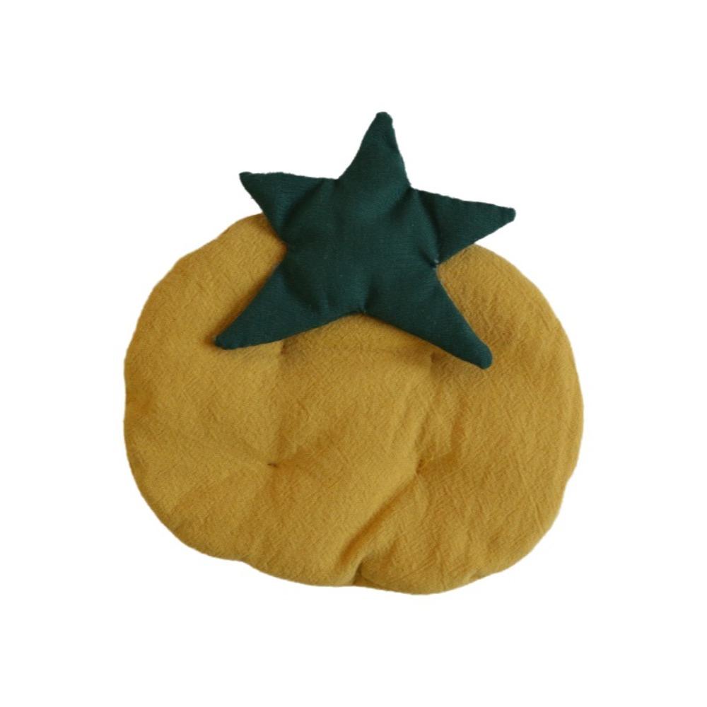 Anti-Scalding Tomato Shaped Coaster Non-Slip Tea Cup Mat Creative Fabric Coaster Kitchen