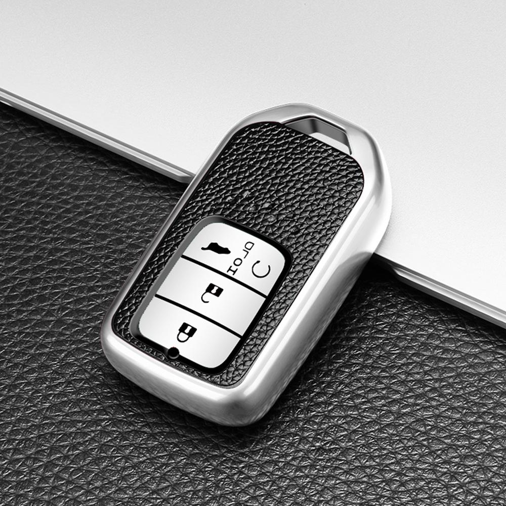 Car 234 Remote Buttons Key Case For Honda Civic Accord Vezel Fit Crv Hrv Crz Hrv Polit Jazz Jade Key Cover Fob Accessories